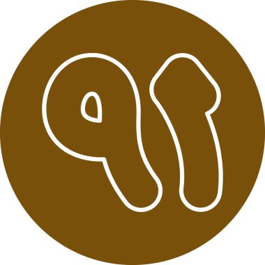 Kemikli bir köpeğin vektör çizimi