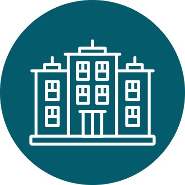 Yapı simgesinin vektör illüstrasyonu