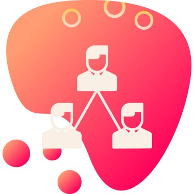 iş stratejisi stratejisi simgesi düz stil