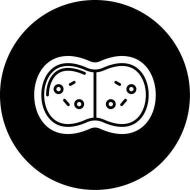 Gıda simgesinin vektör illüstrasyonu