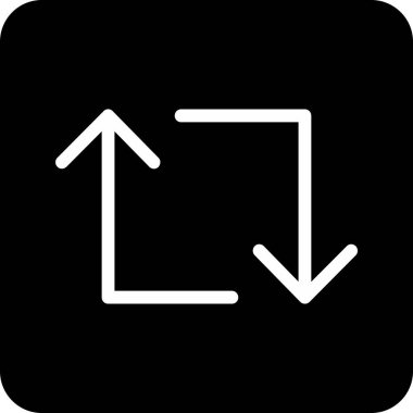 ok simgesi, vektör illüstrasyonu