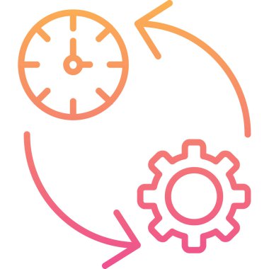 Teçhizat Web simgesi basit illüstrasyon