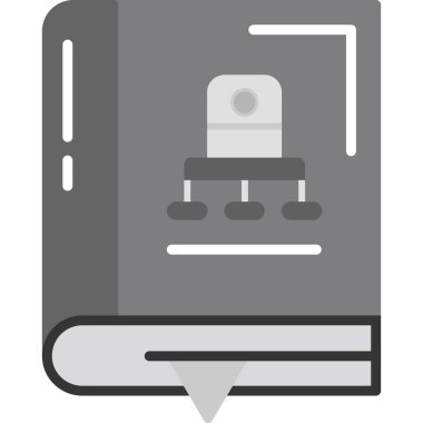 Yazıcı simgesi vektör illüstrasyonu