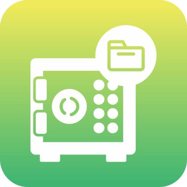 benzersiz atm çizgi vektör simgesi