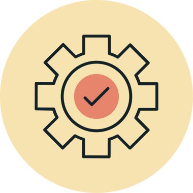 Vektör çizimi. seo modern düz simge