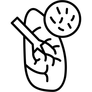 sigara ikonu tüttürüyor, taslak biçimi