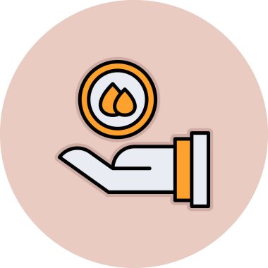 Bir kan torbasının vektör çizimi