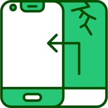 - Telefon. Basit web vektör illüstrasyonu