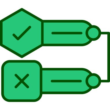 kontrol listesi simgesi vektör illüstrasyonu