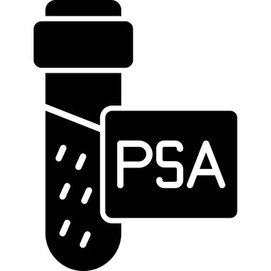 Bir test tüpünün vektör illüstrasyonu