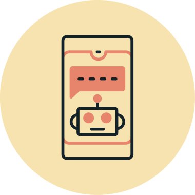 - Telefon. Web simgesi basit illüstrasyon