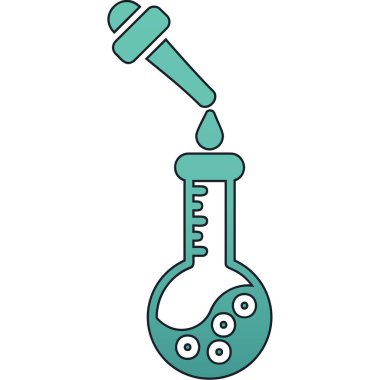 Çizgi film simgesinin vektör illüstrasyonu