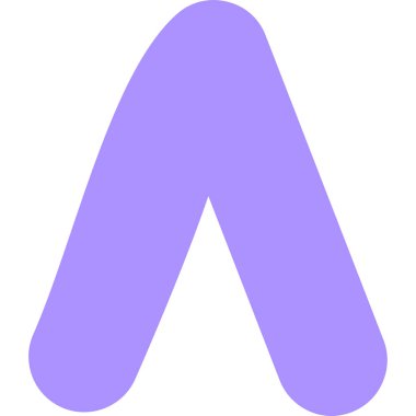 Bir harfin vektör illüstrasyonu