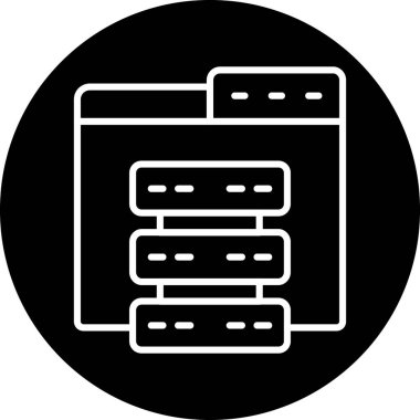 seo modern simgesinin vektör illüstrasyonu