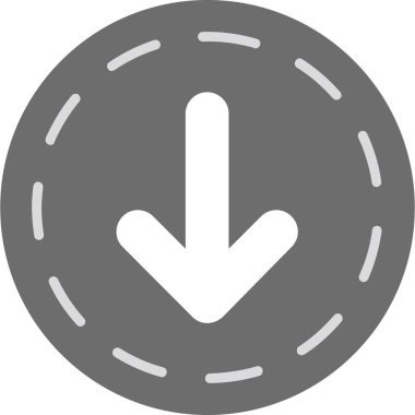 ok yönü ok simgesi doldurulmuş özet biçimi