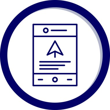 seo modern simgesinin vektör illüstrasyonu