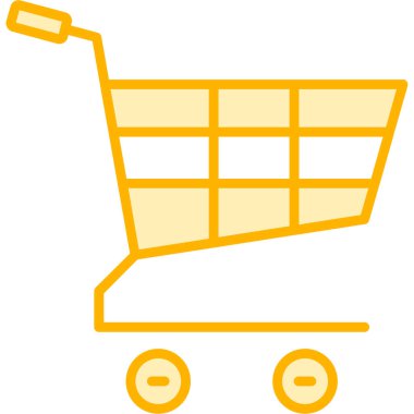 Alışveriş arabası. Basit tasarım