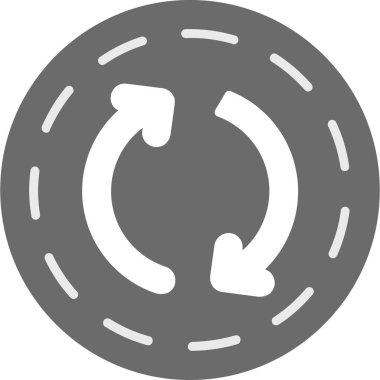 Tazeleme döndürme simgesini taslak biçiminde tazele