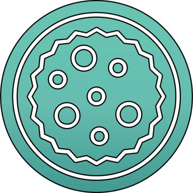 Mavi ve beyaz arkaplanın vektör çizimi