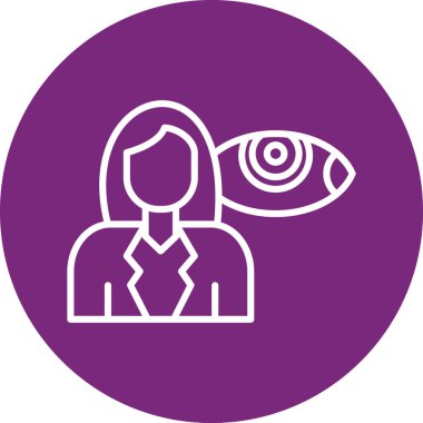 Balık simgesinin vektör illüstrasyonu