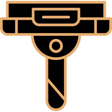 Çekiç ve çivi vektör çizimi tasarımı