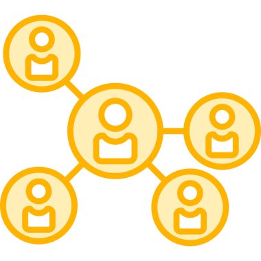 şebeke. Web simgesi basit illüstrasyon