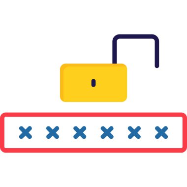 Sunucu Düz Vektör Simgesi Tasarımı