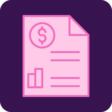 İş. Web simgesi basit illüstrasyon