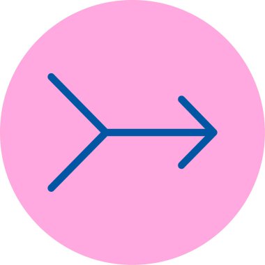 ok simgesinin vektör illüstrasyonu