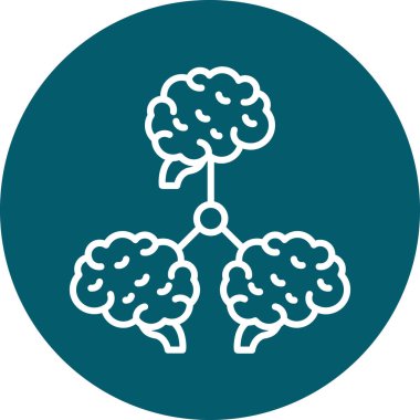 Ağaç. Web simgesi basit tasarım