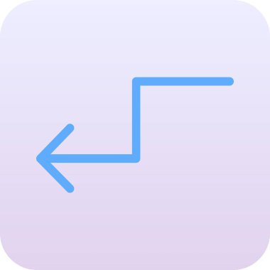 Modern bir simgenin vektör illüstrasyonu