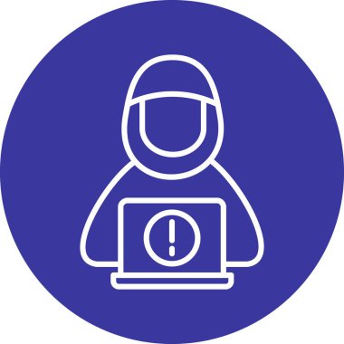 İnsan simgesinin vektör illüstrasyonu