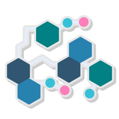 Tıbbi bir simgenin vektör illüstrasyonu