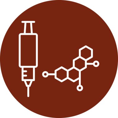 Modern simgenin vektör illüstrasyonu