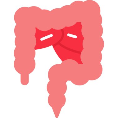 Düz stil kanser kanser ikonu