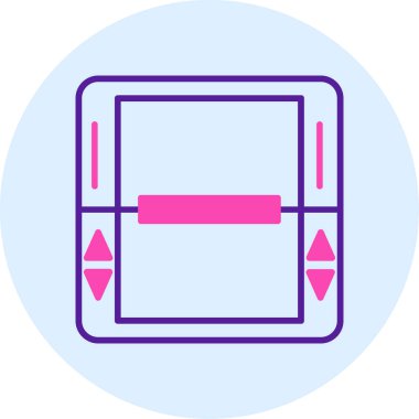 Modern b 'nin vektör illüstrasyonu eksik simgesi