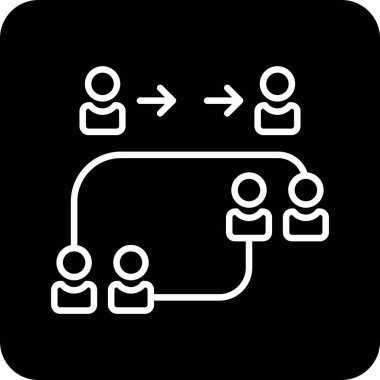 ağ paylaşım simgesi çizimi