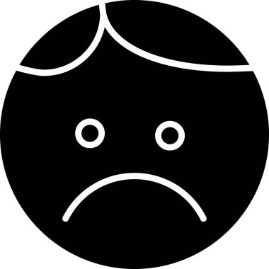 duygu ifade simgesi vektör illüstrasyonu