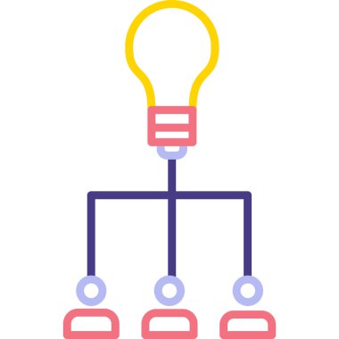 ampul vektör simgesi
