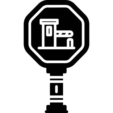 Bina. Web simgesi basit illüstrasyon