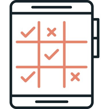 mobil simge vektör illüstrasyonu
