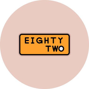 iki yol işareti, vektör illüstrasyonu