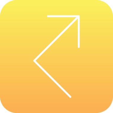 Sağ Ok simgesi, vektör illüstrasyonu