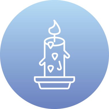 Mum. Web simgesi basit illüstrasyon