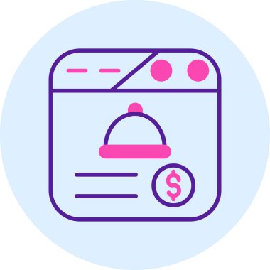 para simgesi vektör illüstrasyonu