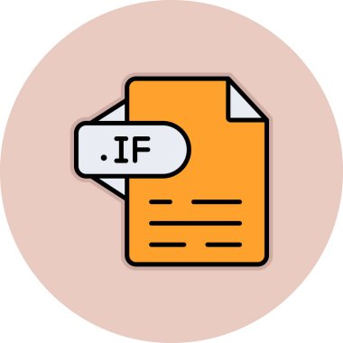 Dosya biçiminin vektör çizimi modern simge, basit tasarım