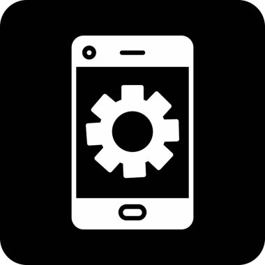 - Telefon. Web simgesi basit illüstrasyon