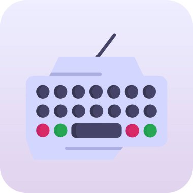 radyo simgesi vektör illüstrasyonu