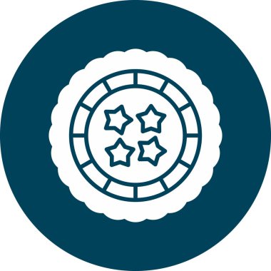 Modern simgenin vektör illüstrasyonu