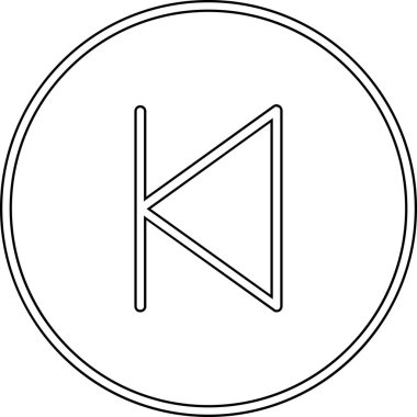 Pusula. Web simgesi basit illüstrasyon